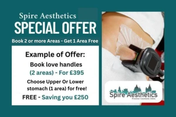 Fat Freezing Promotion Sale from Spire Aesthetics - Book Today!