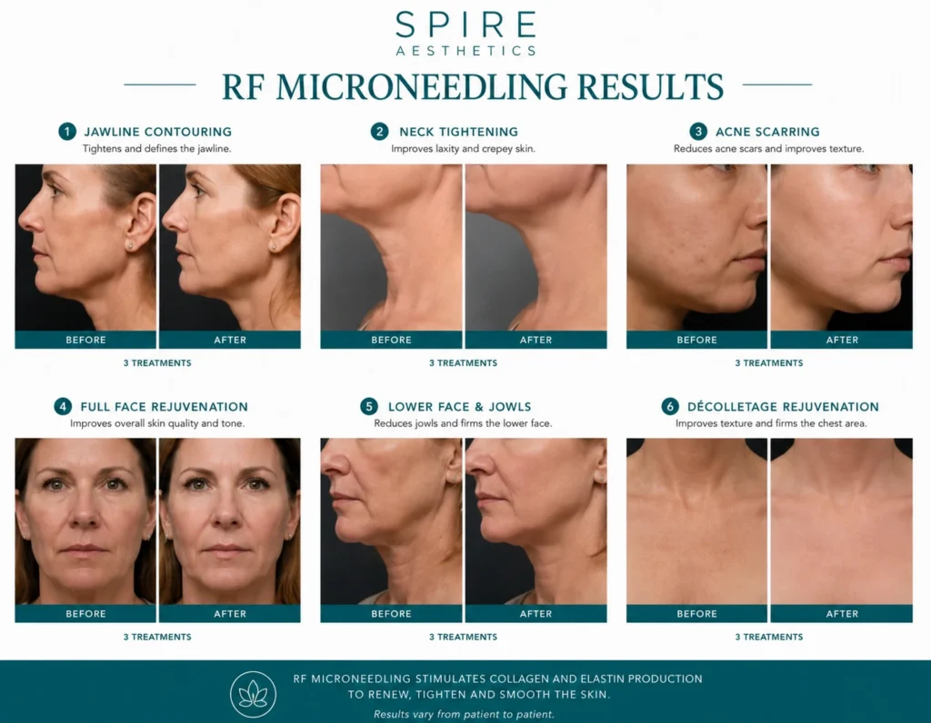 RF Microneedling Skin tightening Sale results