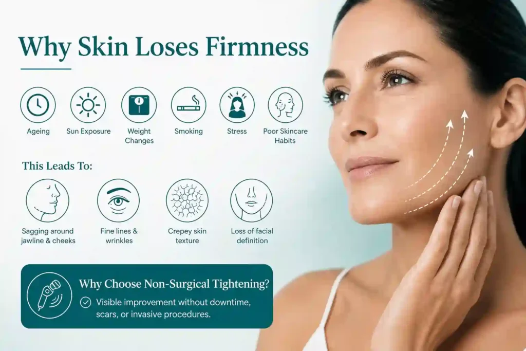 What Makes Skin Lose Firmness and Why Do People Seek Non-Surgical Tightening Sale?